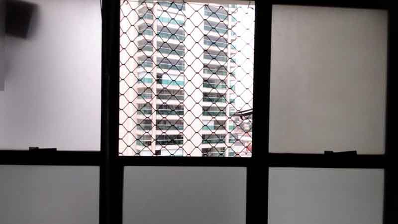 Redes Duráveis Para Gatos e Crianças Em Janelas Com Proteção