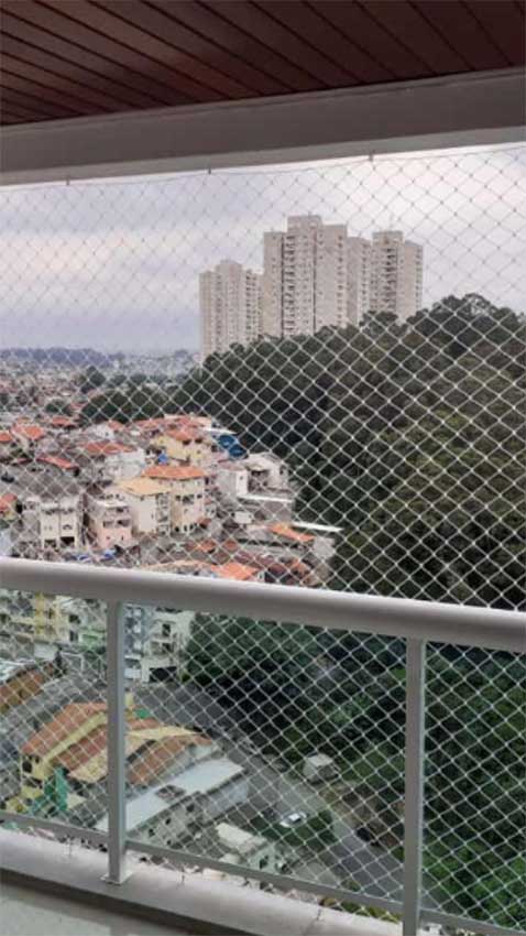 Redes Duráveis Para Proteger Sacadas Com Piscina Gatos e Crianças