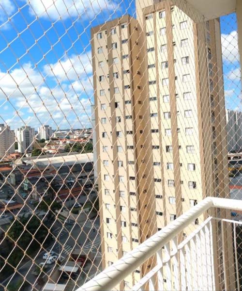 Redes Seguras Para Gatos e Crianças Em Sacadas Pequenas